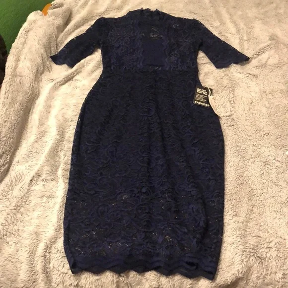 Blue Express Dress - Picture 4 of 10